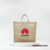 Custom Logo Print Jute Bag