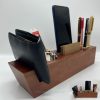 Wooden Desk Table Top Organizer