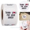 Custom Small Logo Stickers Labels for Business Online Retailers Shops diy Stickers