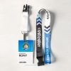 Elite Employee Identity Set: ID Card, Lanyard Printed Ribbon, Aluminum Cover