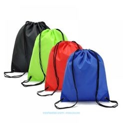 Waterproof Rope Drawstring Backpack Travel Hiking Bag - Durable & Lightweight