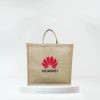 Custom Logo Print Jute Bag