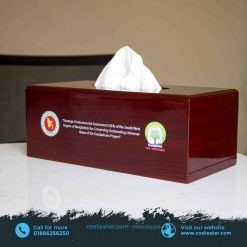 Fiber Material Facial Tissue Box - Eligent Organiser of Tissues for Everyday Use