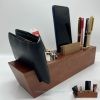 Wooden Desk Table Top Organizer