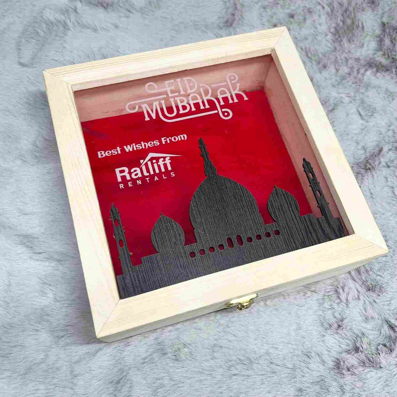 Premium Masjid Design Ramadan Gift Box – Pinewood & Clear Acrylic for Eid & Corporate Gifts Premium Masjid Design Ramadan Gift Box – Pinewood & Clear Acrylic for Eid & Corporate Gifts